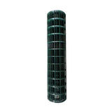NUVO IRON Welded Wire Fence Mesh 3 ft. x 50 ft., Rectangular Mesh, Green Vinyl PVC Coated