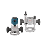 Bosch 15 Amp Corded Variable Speed Combination Plunge & Fixed-Base Router Kit with Hard Case (MRC23EVSK)
