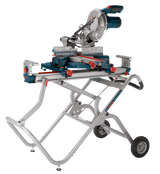 Bosch T4B Gravity-Rise Portable Folding Miter Saw Stand with Wheels