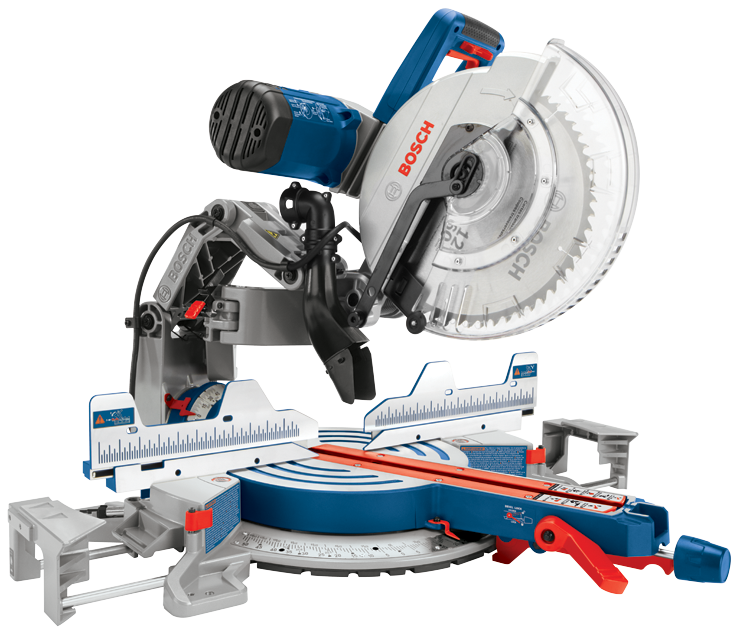 Bosch 15 Amp 12 in. Corded Dual-Bevel Sliding Glide Miter Saw with 60-Tooth Blade, GCM12SD