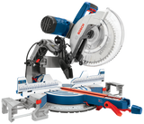 Bosch 15 Amp 12 in. Corded Dual-Bevel Glide Miter Saw (GCM12SD) with 60-Tooth Blade and Bonus 32-1/2 in. Portable Stand