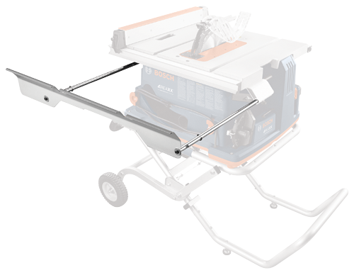 Bosch TS1016 10 in. Table Saw Rear Outfeed Support Assembly (1600A0031T)