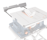 Bosch TS1016 10 in. Table Saw Rear Outfeed Support Assembly (1600A0031T)
