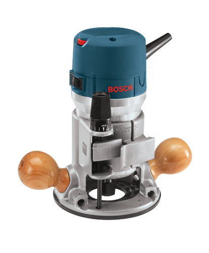 Bosch 12 Amp Corded Electronic 2.25 HP Variable-Speed Fixed-Base Router (1617EVS)