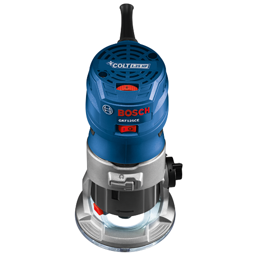 Bosch Colt Corded Palm Router, 1.25-HP, 7-Amp, GKF125CEN