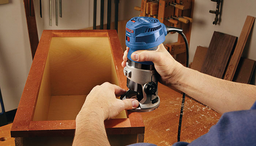 Bosch Colt Corded Palm Router, 1.25-HP, 7-Amp, GKF125CEN
