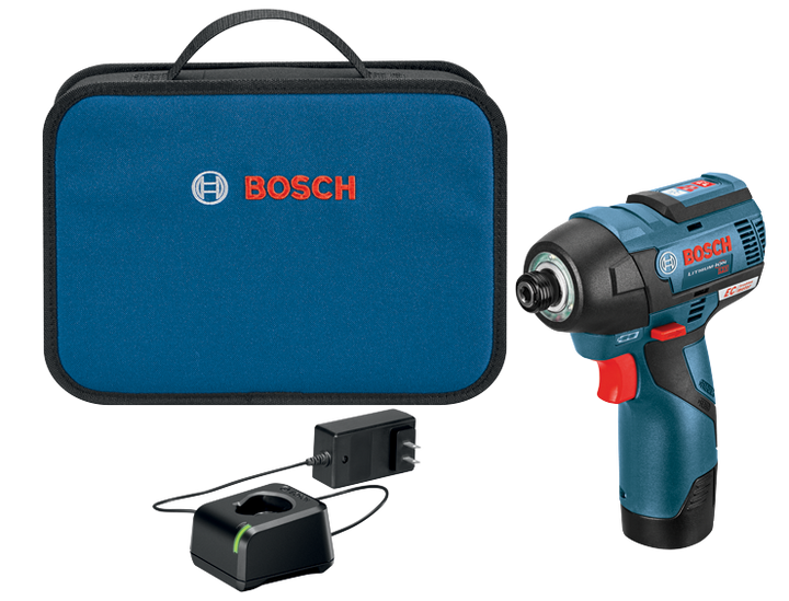 Bosch 12V Max 1/4-in Variable Speed Brushless Cordless Impact Driver Kit (PS42-02)
