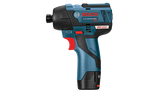 Bosch 12V Max Brushless Cordless Impact Driver Kit with Variable Speed (PS42-02, 2 Batteries Included)