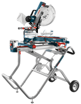 Bosch T4B Gravity-Rise Portable Folding Miter Saw Stand with Wheels