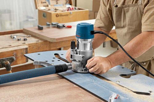 Bosch 12 Amp Corded Electronic 2.25 HP Variable-Speed Fixed-Base Router (1617EVS)