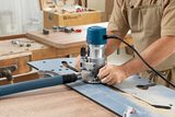 Bosch 12 Amp Corded Electronic 2.25 HP Variable-Speed Fixed-Base Router (1617EVS)