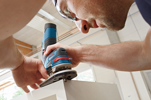 Bosch 1/4-in 0.25-HP Brushless Fixed Cordless Router (Bare Tool Only)