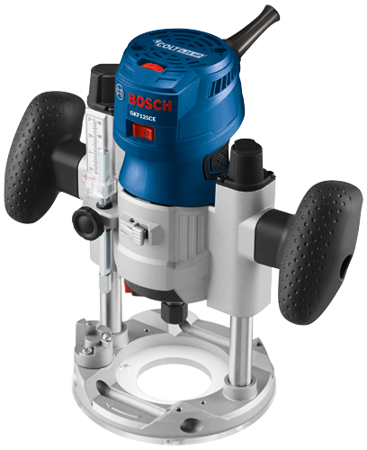 Bosch 1.25 HP Variable-Speed Palm Router Combo Kit with LED Lighting (GKF125CEPK)
