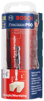 Bosch 3/16-in Solid Carbide Upcut Spiral Router Bit