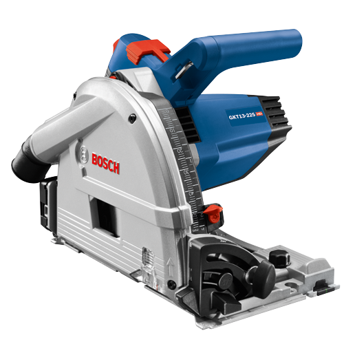 Bosch 6-1/2 in. 13 Amp Corded Track Saw with Plunge Action and L-BOXX Carrying Case (GKT13-225L)