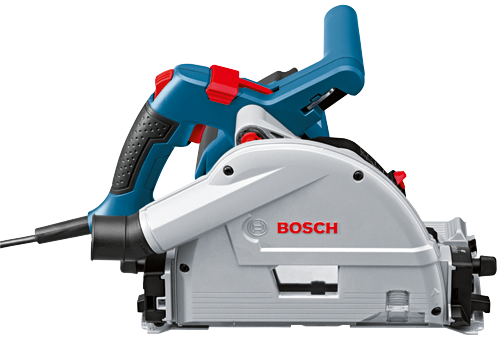 Bosch 6-1/2 in. 13 Amp Corded Track Saw with Plunge Action and L-BOXX Carrying Case (GKT13-225L)