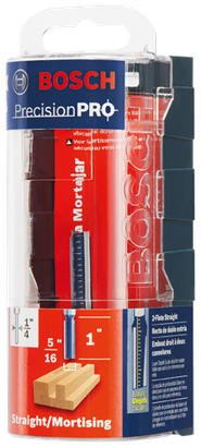 Bosch 9/32-in Carbide-Tipped Double-Flute Straight Router Bit