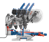 Bosch 15 Amp Corded 10 in. Dual-Bevel Sliding Glide Miter Saw with 60-Tooth Blade + 32-1/2 in. Folding Leg Stand