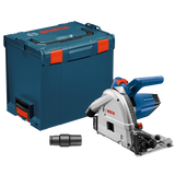 Bosch 6-1/2 in. 13 Amp Corded Track Saw with Plunge Action and L-BOXX Carrying Case (GKT13-225L)