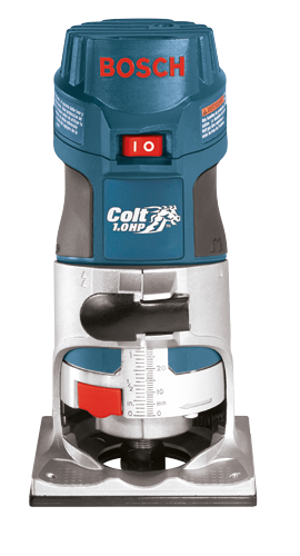 Bosch PR20EVS Colt 5.6 Amp 1.0 HP 120V Variable-Speed Fixed-Base Corded Palm Router