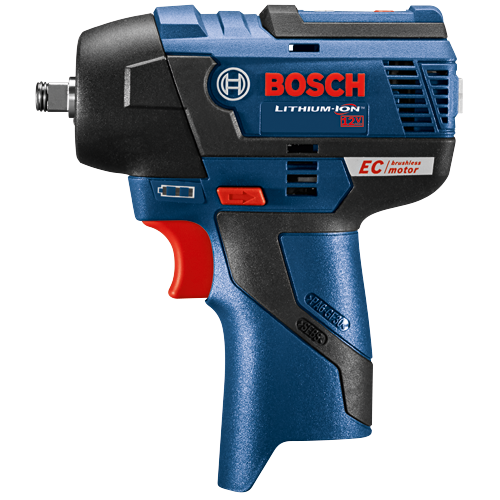 Bosch 12V Max Brushless 3/8 in. Cordless Impact Wrench, Variable Speed (2 Batteries Included)