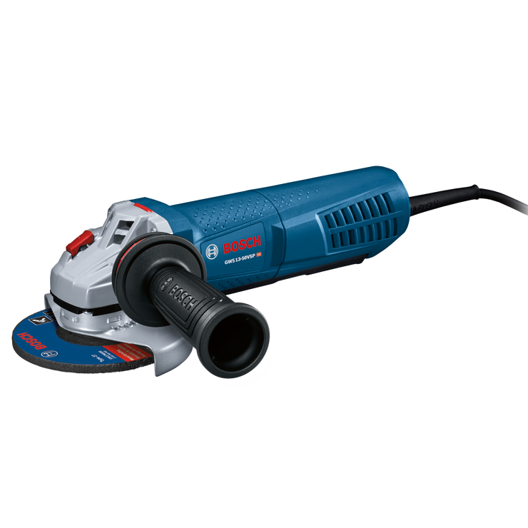 Bosch 5-in 13-Amp Variable-Speed Paddle Switch Corded Angle Grinder (GWS13-50VSP)
