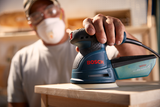 Bosch ROS20VSC 120-Volt 2.5-Amp 5-In. Palm Random Orbital Sander/Polisher with Bag