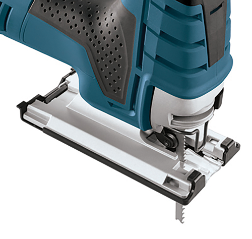 Bosch 7 Amp Corded Variable Speed Top-Handle Jig Saw Kit with Case + Bonus T‑Shank Jig Saw Blades (15-Pack)