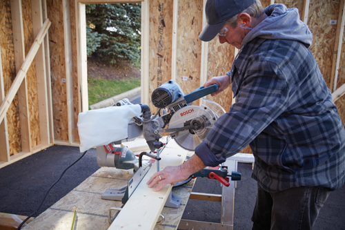 Bosch CM10GD 15 Amp Corded 10 in. Dual-Bevel Sliding Glide Miter Saw with 60-Tooth Carbide Saw Blade