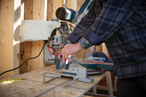 Bosch CM10GD 15 Amp Corded 10 in. Dual-Bevel Sliding Glide Miter Saw with 60-Tooth Carbide Saw Blade