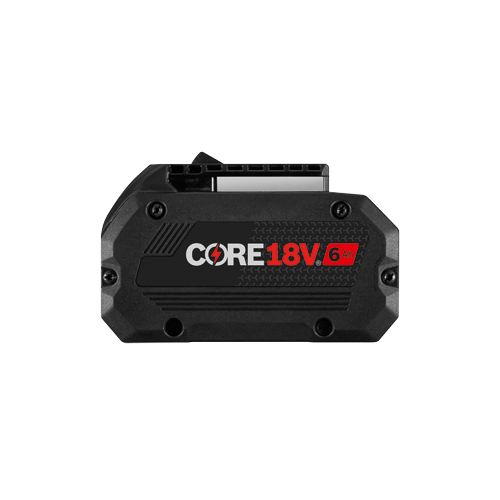 Bosch CORE18V 2-Pack 6 Ah Lithium-Ion Power Tool Battery Kit with 18V Fast Charger (GXS18V-20N26)