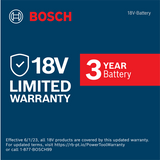 Bosch 18V Lithium-Ion 2.0Ah Power Tool Battery, 2-Pack (BAT612-2PK)