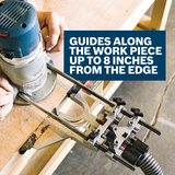 Bosch RA1054 Deluxe Router Guide with Circle-Cutting and Dust Extraction