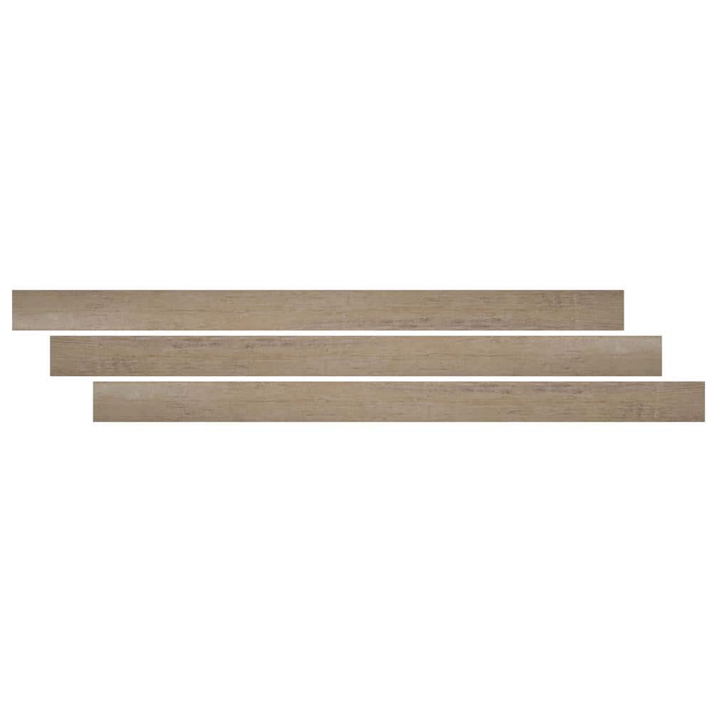 MSI Winding Brook 1/4 in. Thick x 1-3/4 in. Wide x 94 in. Length Luxury Vinyl End Cap Molding
