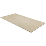 Luxury Ribbed Oak 23.62 in. x 47.24 in. Matte Porcelain Wall Tile (15.49 sq. ft./Case)