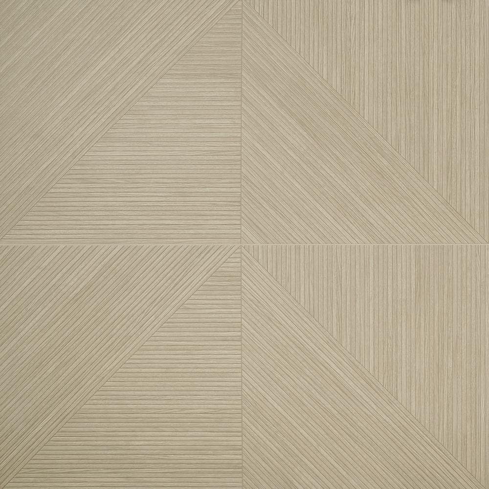 Luxury Ribbed Oak 23.62 in. x 47.24 in. Matte Porcelain Wall Tile (15.49 sq. ft./Case)