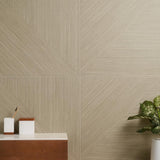 Luxury Ribbed Oak 23.62 in. x 47.24 in. Matte Porcelain Wall Tile (15.49 sq. ft./Case)
