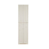LIFEART CABINETRY Princeton Assembled 24 in. x 96 in. x 27 in. Tall Pantry with 4-Doors in Off-White