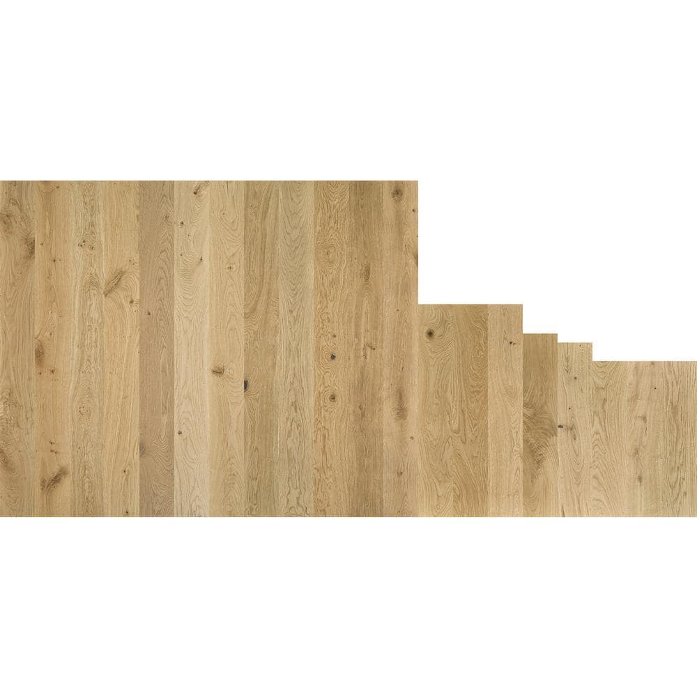 Shaw Richmond Offshore White Oak 9/16 in. T X 7.5 in. W Tongue and Groove Engineered Hardwood Flooring (31.09 sq.ft./case)