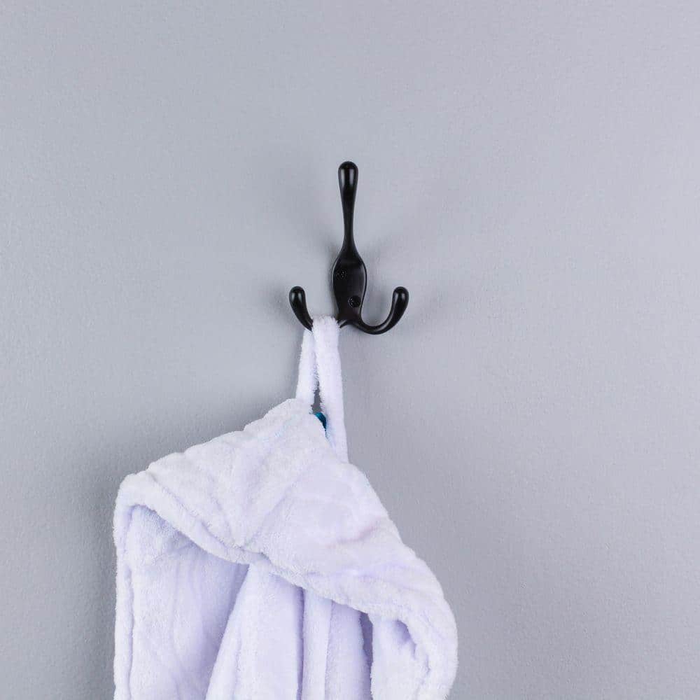 Everbilt Triple Robe Hook in Oil-Rubbed Bronze
