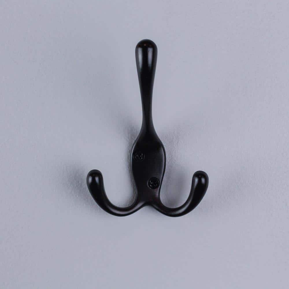 Everbilt Triple Robe Hook in Oil-Rubbed Bronze