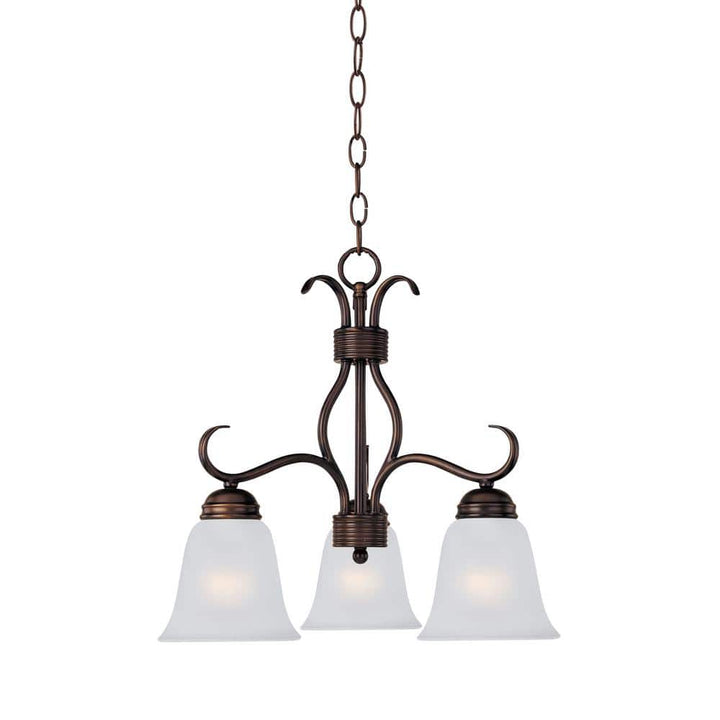 Maxim Lighting Basix 3-Light Black Chandelier