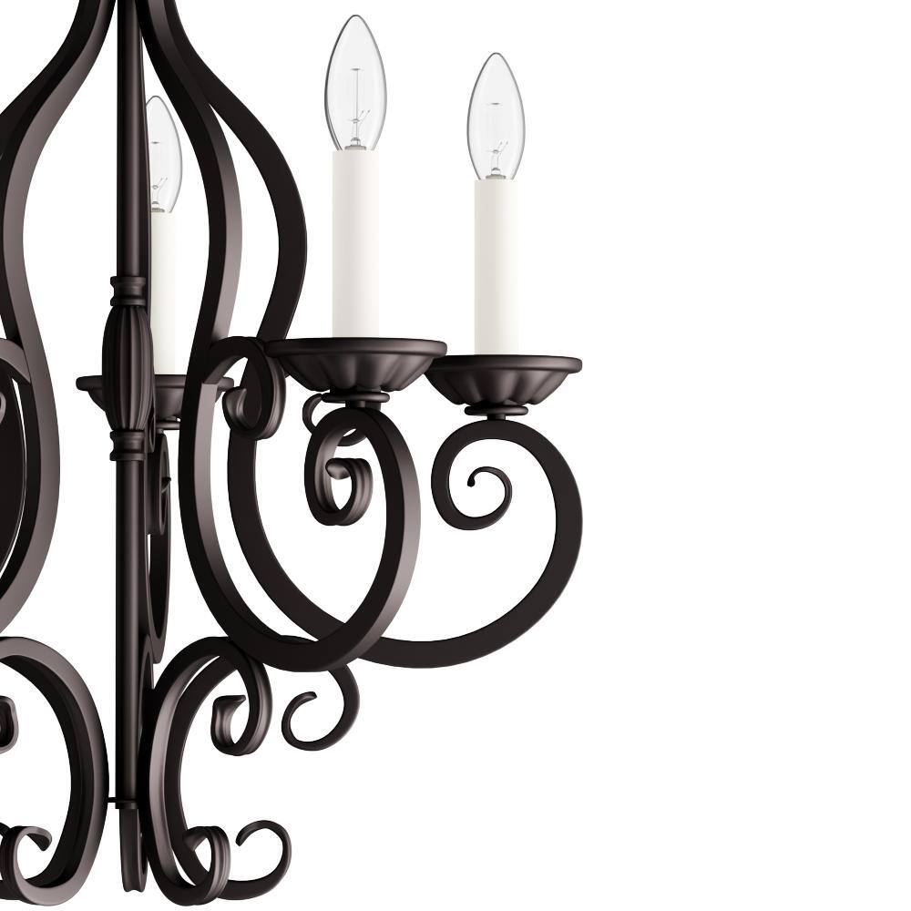 Maxim Lighting Manor 5-Light Oil-Rubbed Bronze Chandelier