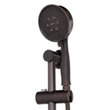MOEN 4-Spray Eco-Performance Handheld Hand Shower with 30 in. Slide Bar in Oil Rubbed Bronze