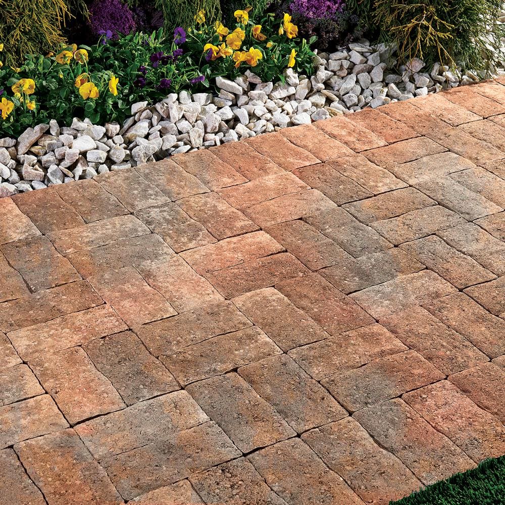 Pavestone Clayton 7 in. L x 3.5 in. W x 1.77 in. H Old Town Blend Concrete Paver (840-Pieces/143 sq. ft./Pallet)