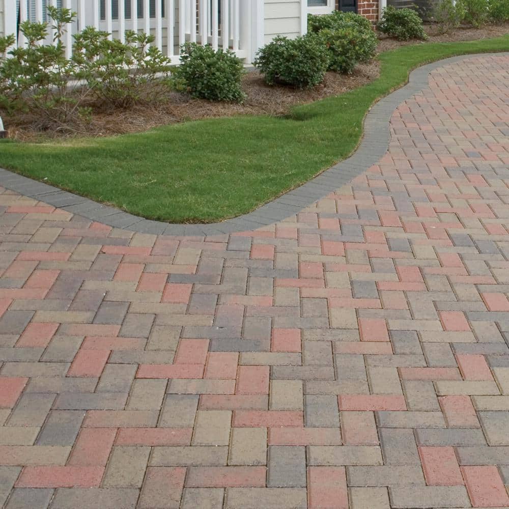 Pavestone Paper Sample Only of Holland 7.87 in. L x 3.94 in. W x 1.77 in. H 45 mm Old Town Blend Concrete Paver (1-Piece)