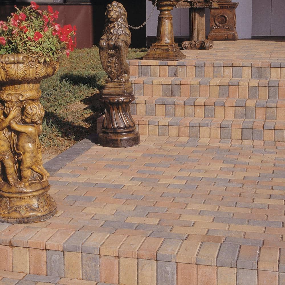 Pavestone Paper Sample Only of Holland 7.87 in. L x 3.94 in. W x 1.77 in. H 45 mm Old Town Blend Concrete Paver (1-Piece)