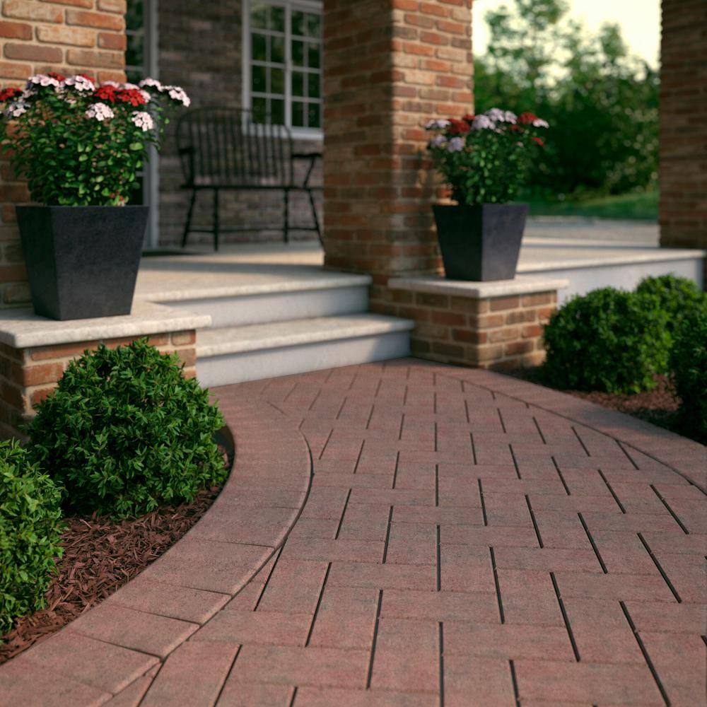 Pavestone Paper Sample Only of Holland 7.87 in. L x 3.94 in. W x 1.77 in. H 45 mm Old Town Blend Concrete Paver (1-Piece)