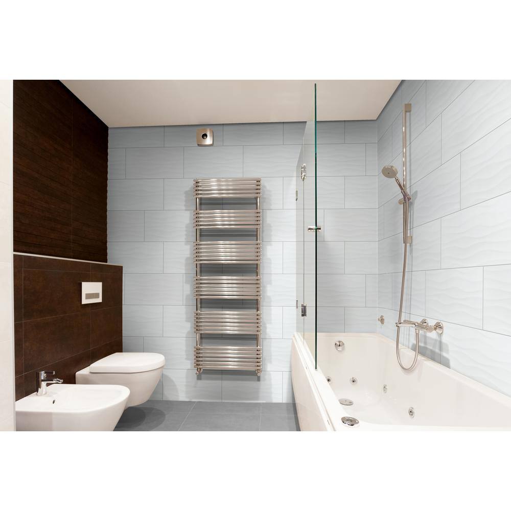 MSI Onda Blanco 12 in. x 24 in. Glossy Ceramic Floor and Wall Tile (16 sq. ft. / case)