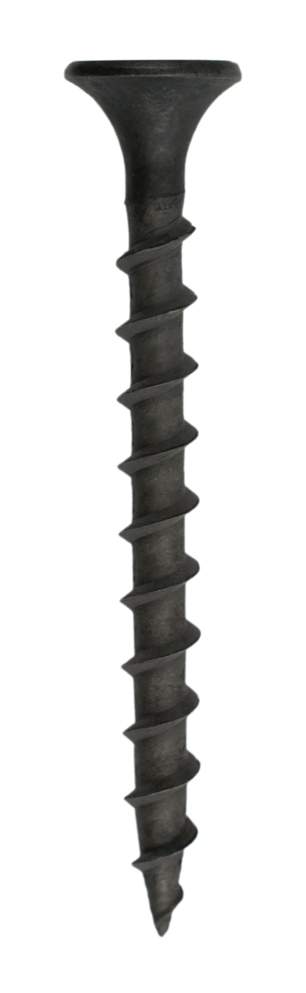 Grip-Rite #6 x 1 in. Phillips Bugle-Head Coarse Thread Sharp Point Drywall Screws, Black Phosphate (1 lb Pack)